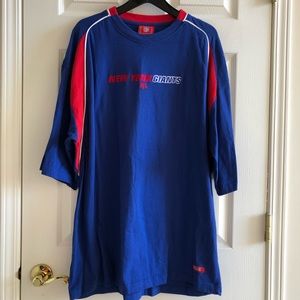 NY Giants Short Sleeve Shirt